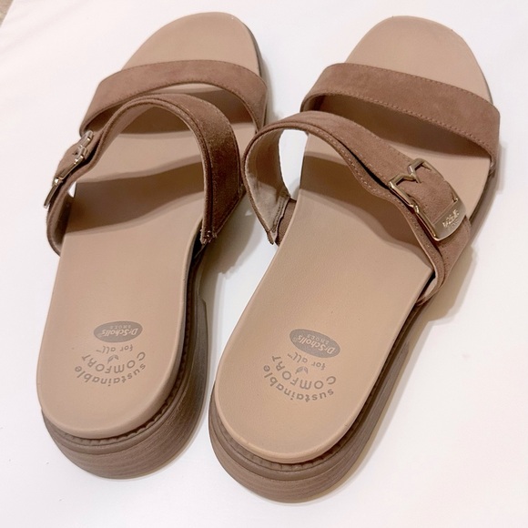 Dr. Scholl’s Alyssa Faux Suede Slip-on Sandals - Picture 2 of 5